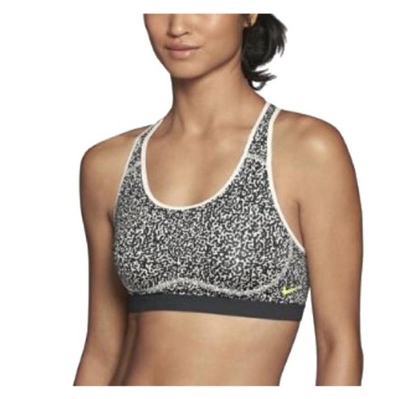 nike leopard bra